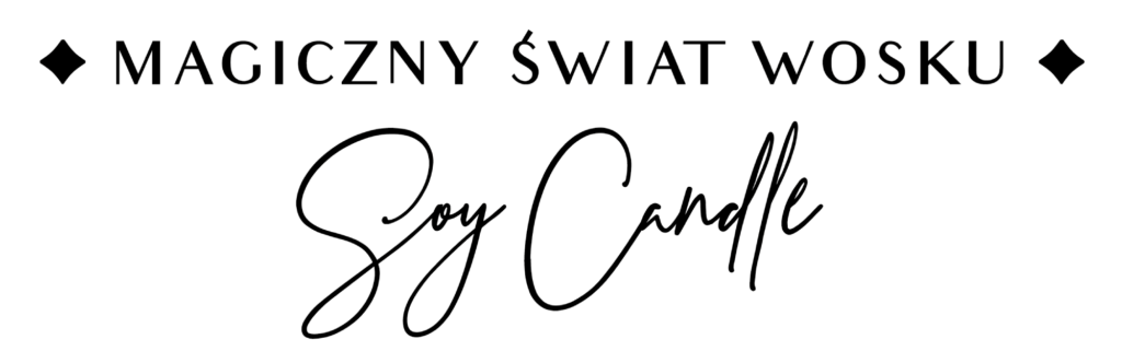 Logo Magiczny Świat Wosku – świeca z napisem w stylu handmade