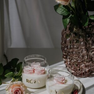 Świeca Sojowa Róża 340 g